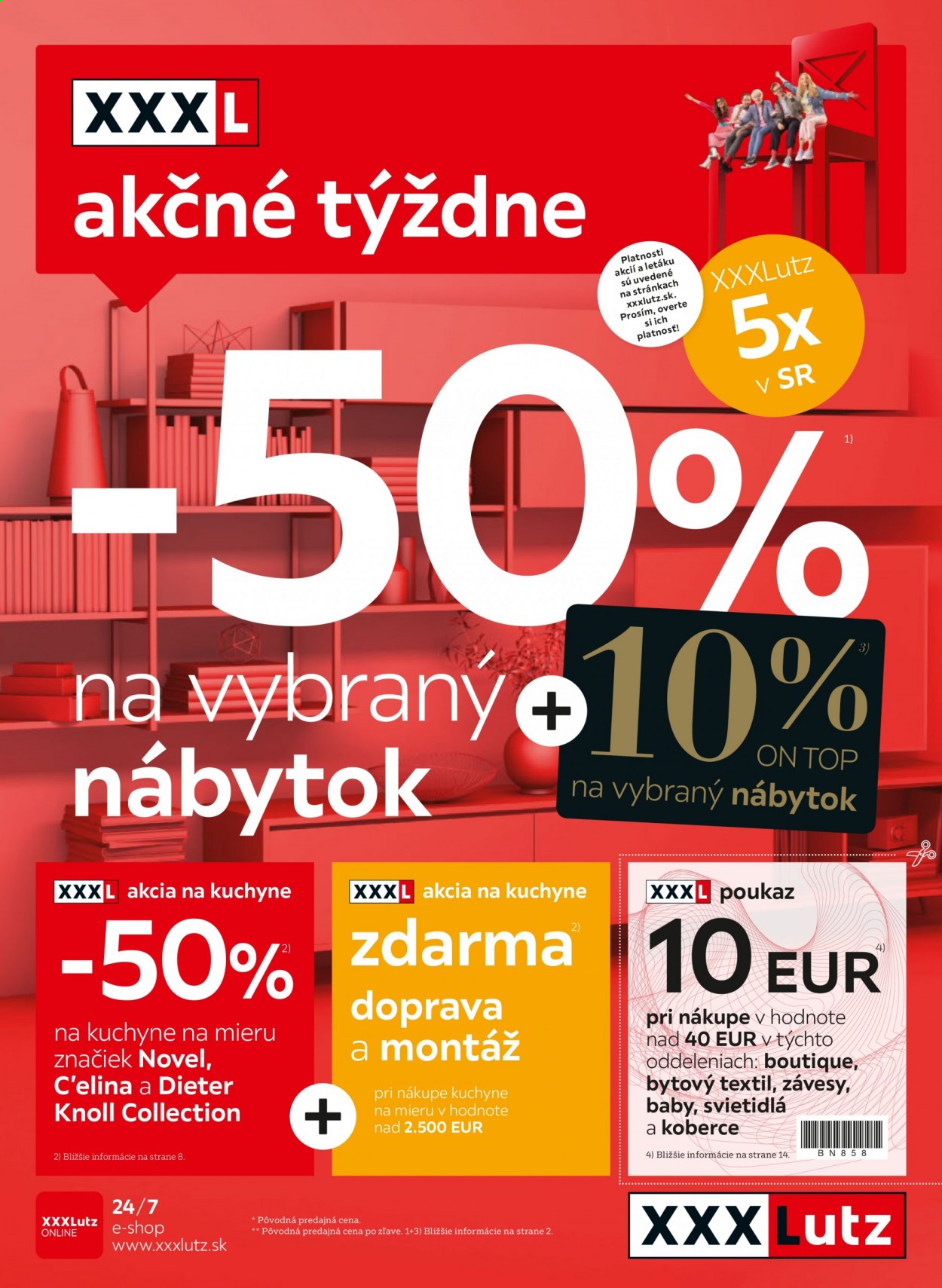 Leták XXXLutz - 7.6.2021 - 20.6.2021. Strana 1