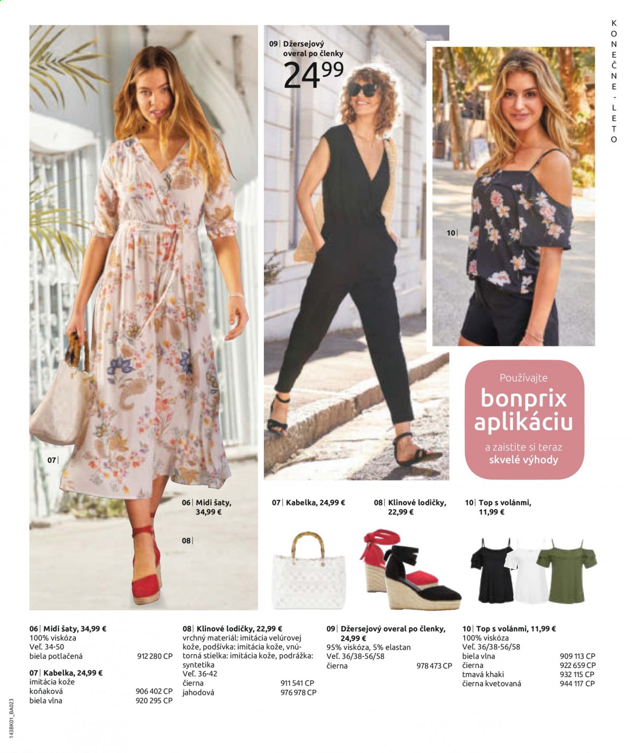 Leták Bonprix - 8.6.2021 - 1.9.2021. Strana 47
