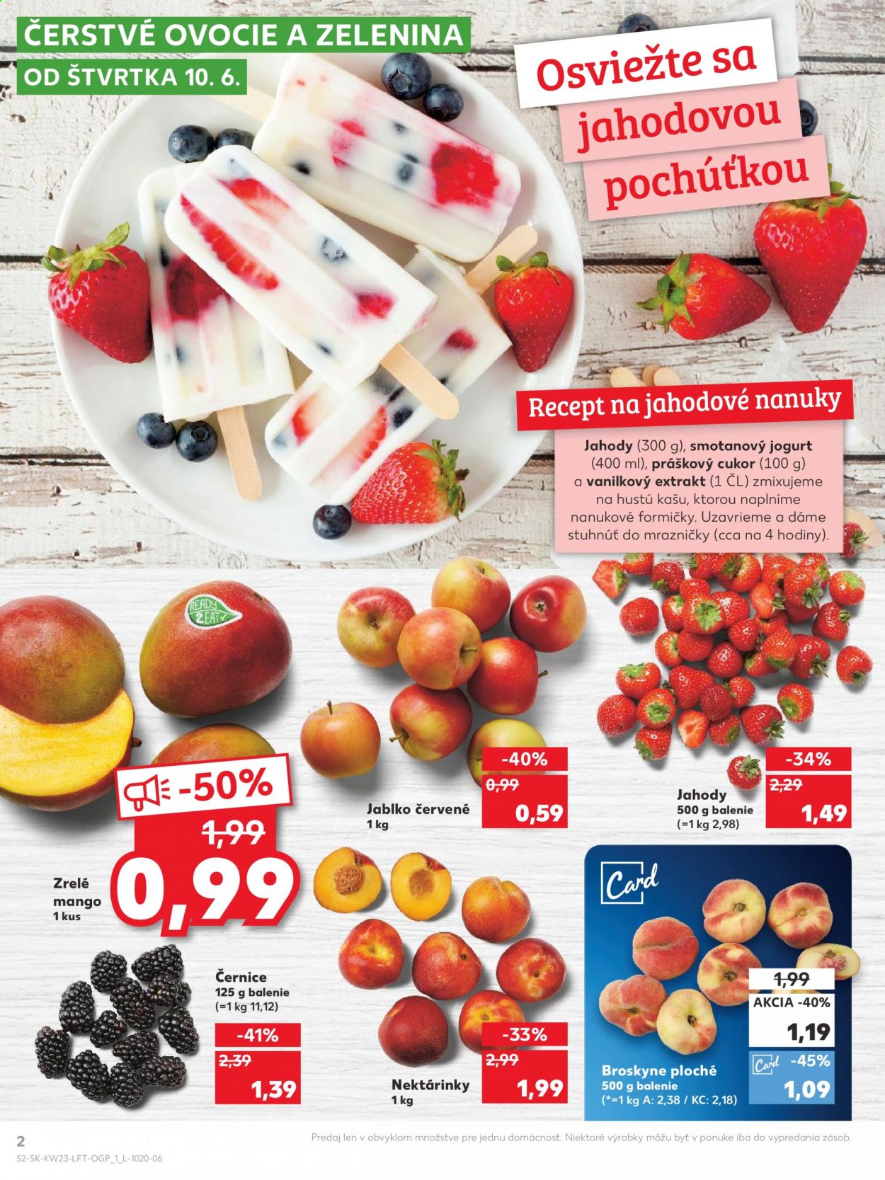 Leták Kaufland - 10.6.2021 - 16.6.2021. Strana 2