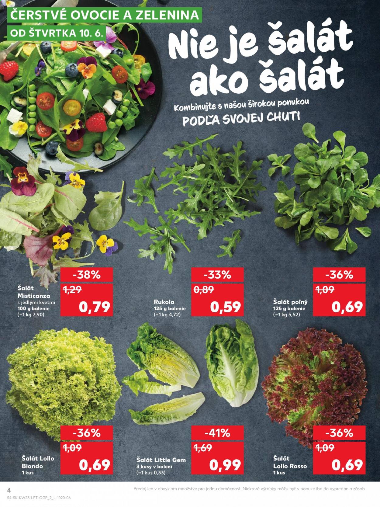 Leták Kaufland - 10.6.2021 - 16.6.2021. Strana 4
