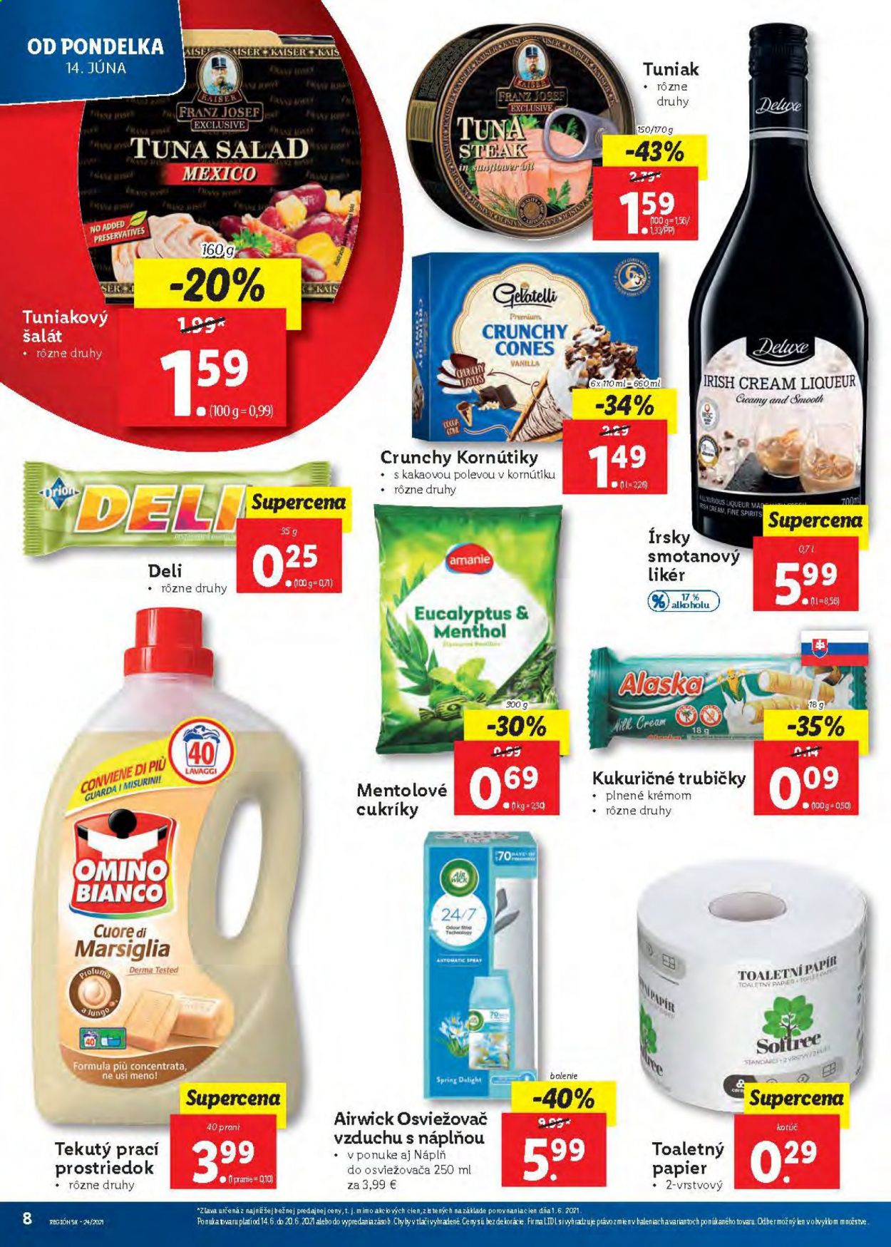Leták Lidl - 14.6.2021 - 20.6.2021. Strana 8