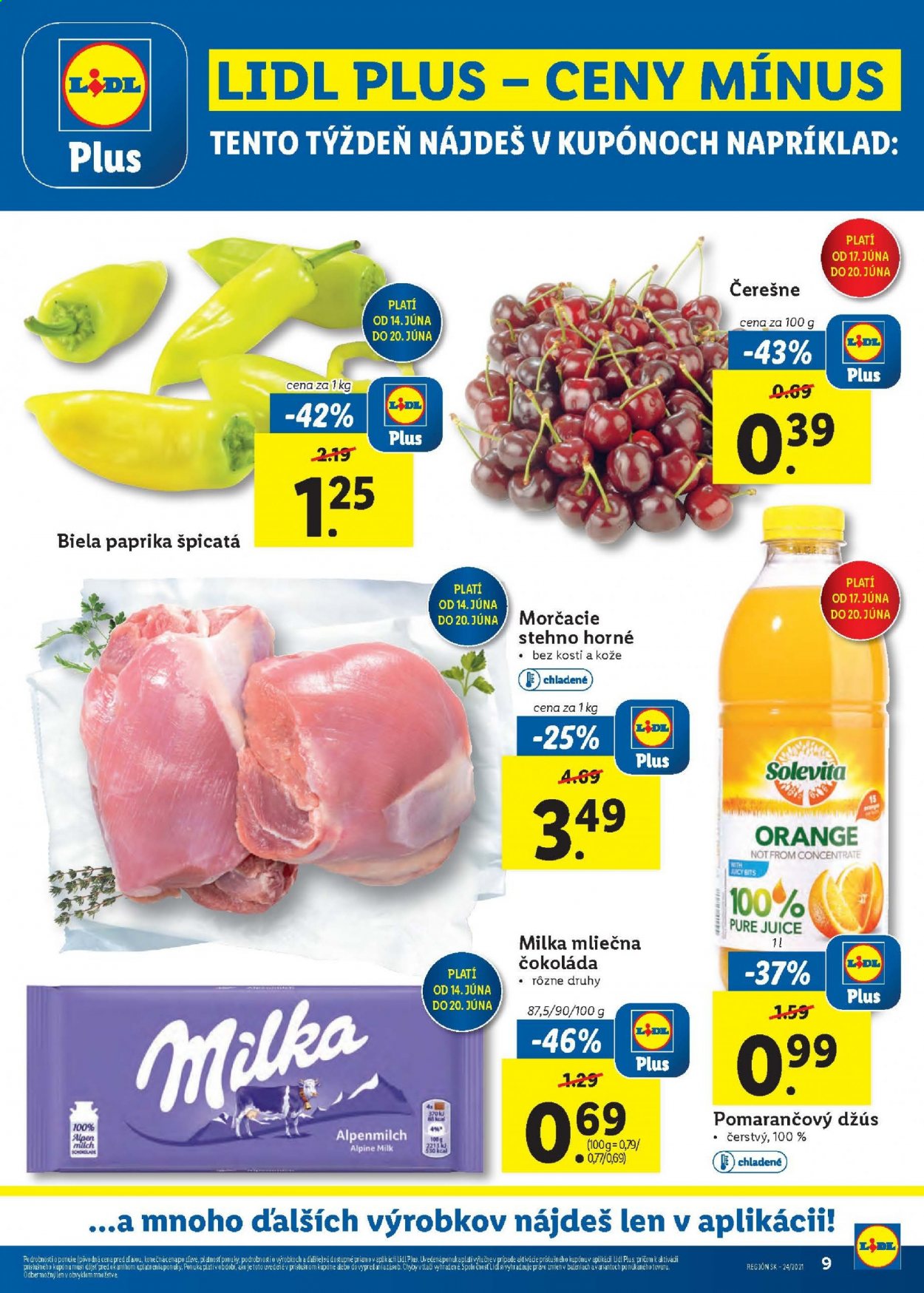 Leták Lidl - 14.6.2021 - 20.6.2021. Strana 9