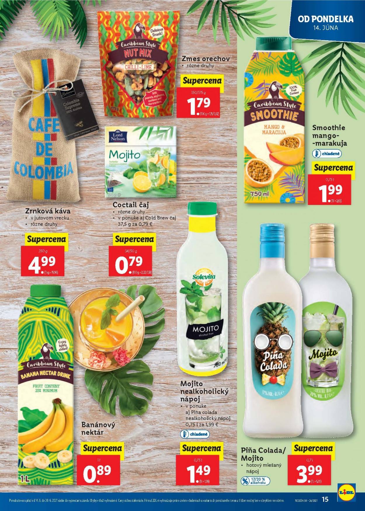Leták Lidl - 14.6.2021 - 20.6.2021. Strana 15