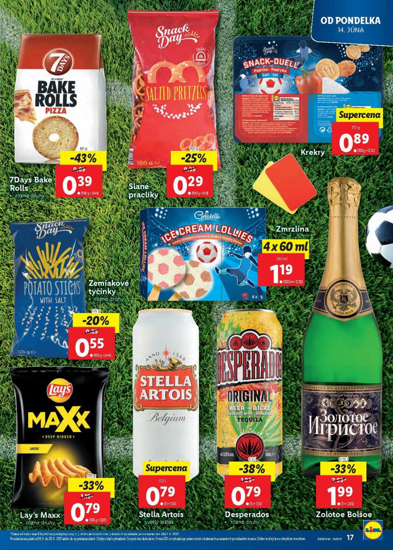 Leták Lidl - 14.6.2021 - 20.6.2021. Strana 17