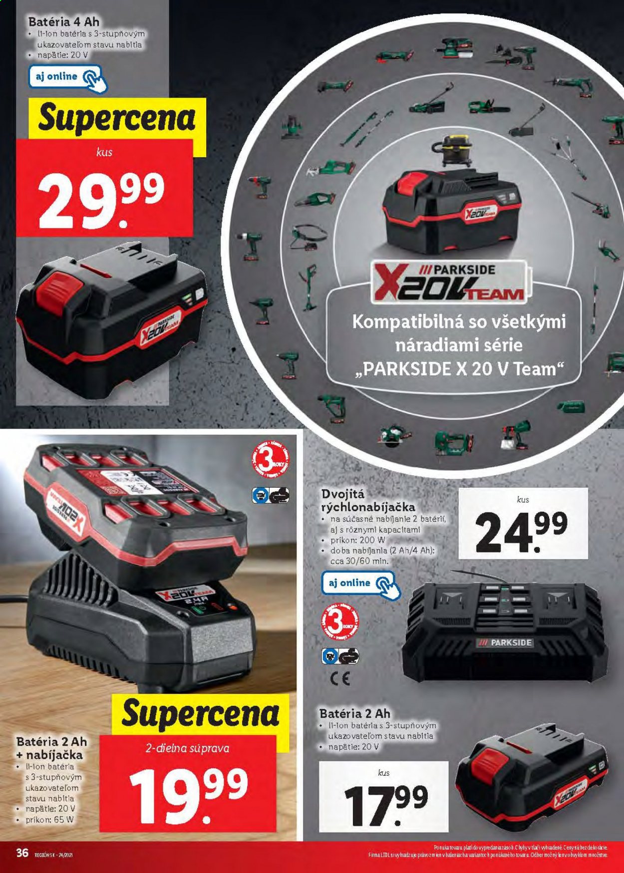 Leták Lidl - 14.6.2021 - 20.6.2021. Strana 36