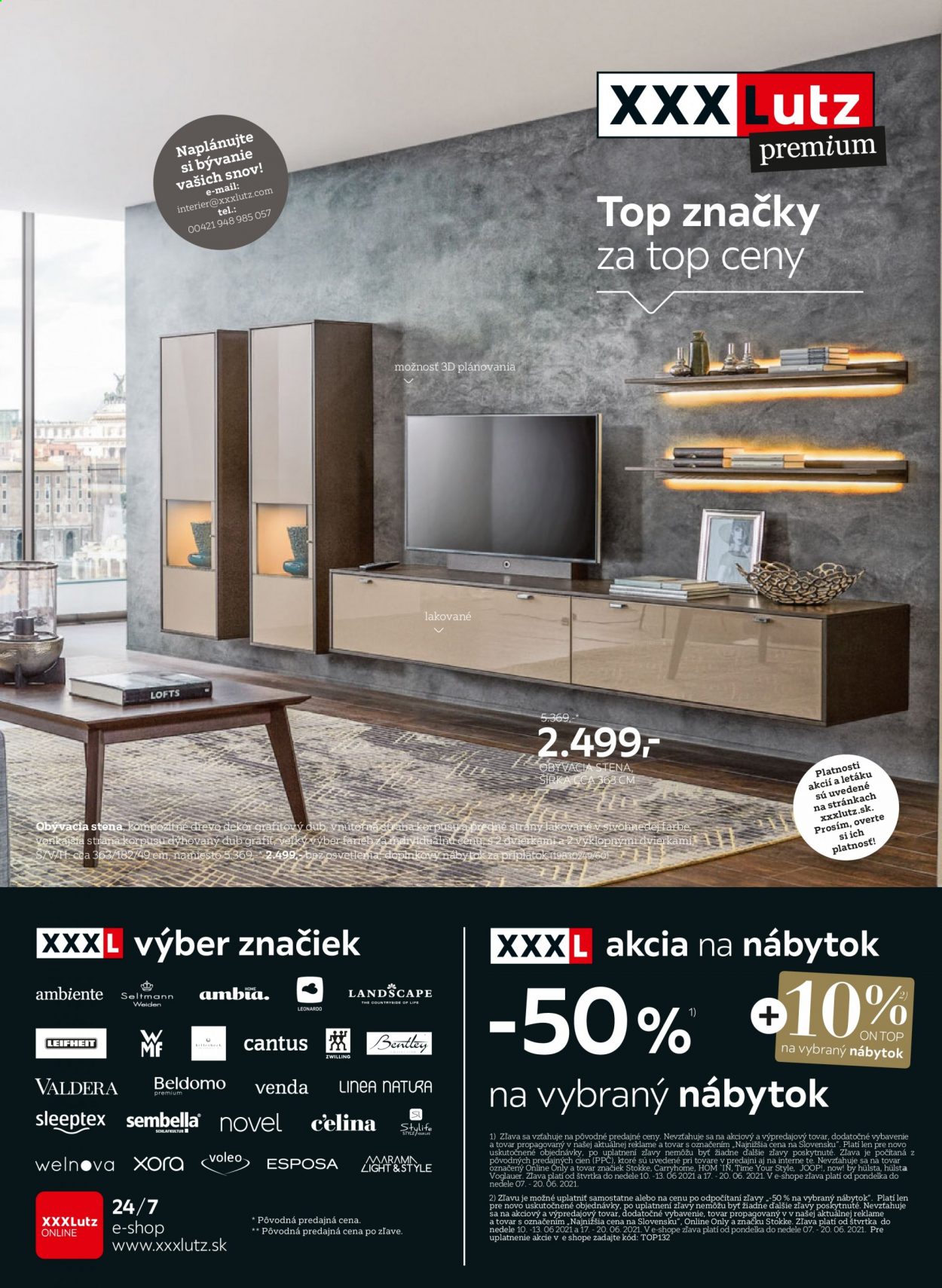 Leták XXXLutz - 7.6.2021 - 20.6.2021. Strana 1