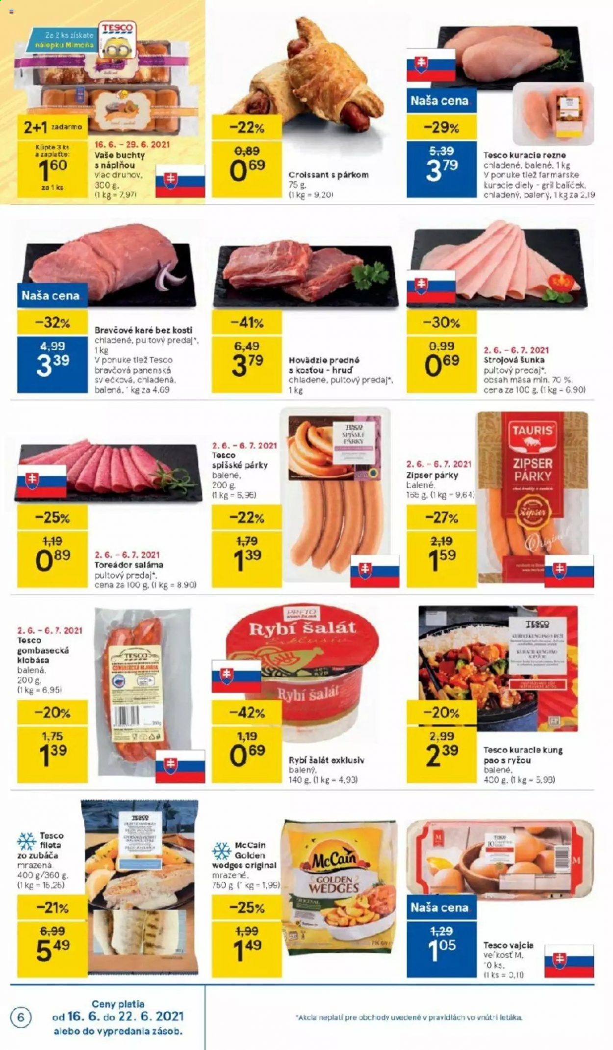 Leták TESCO - 16.6.2021 - 22.6.2021. Strana 6