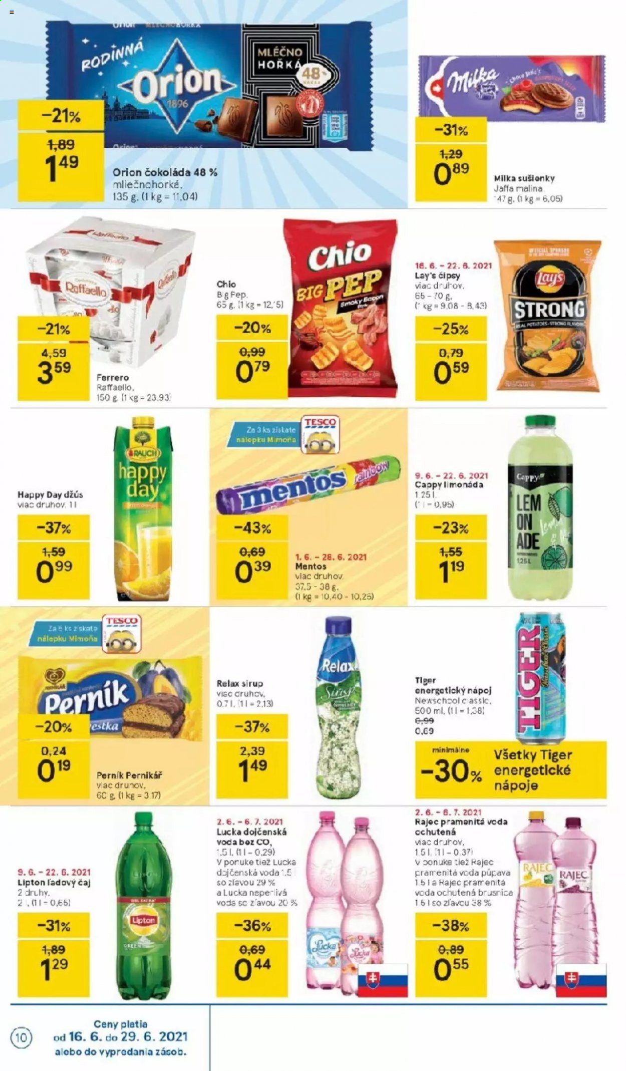 Leták TESCO - 16.6.2021 - 22.6.2021. Strana 10