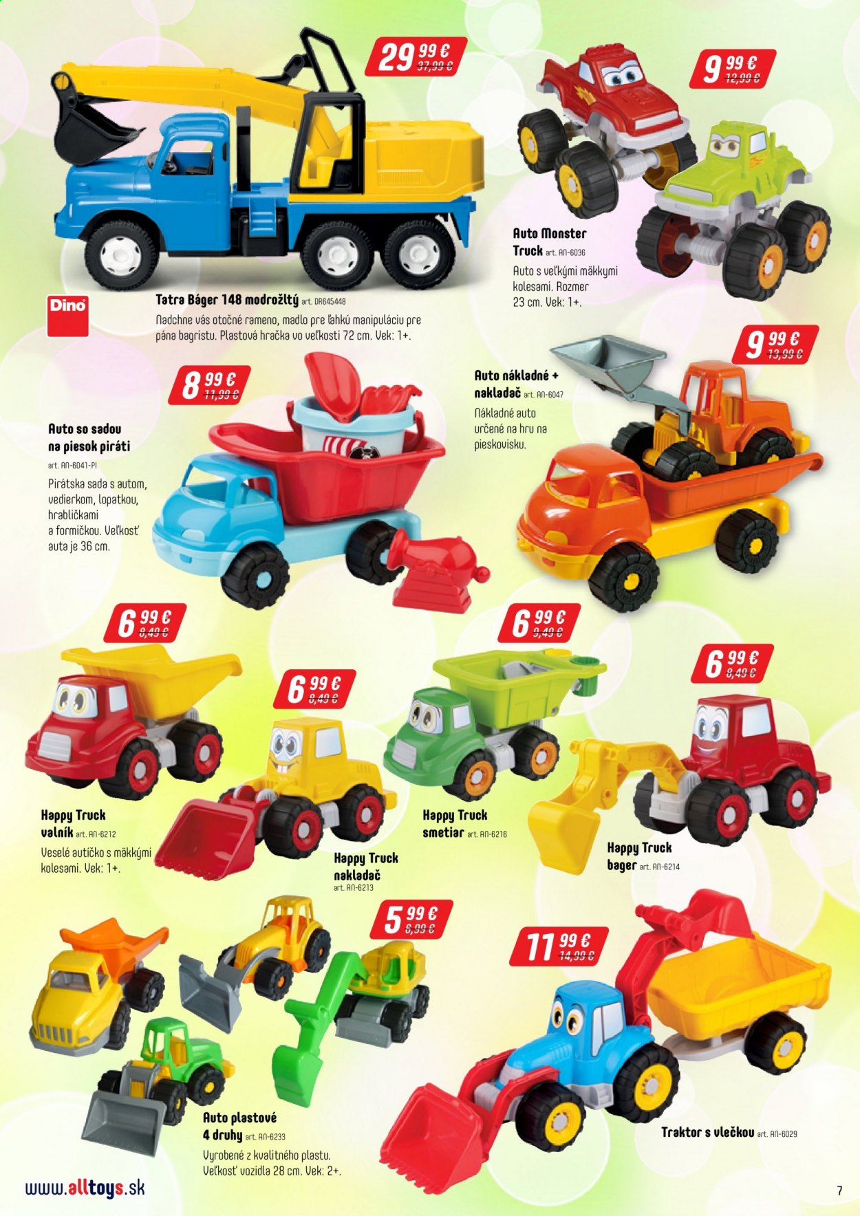 Leták Alltoys. Strana 7