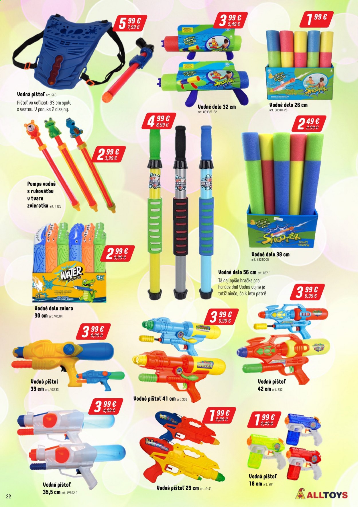 Leták Alltoys. Strana 22