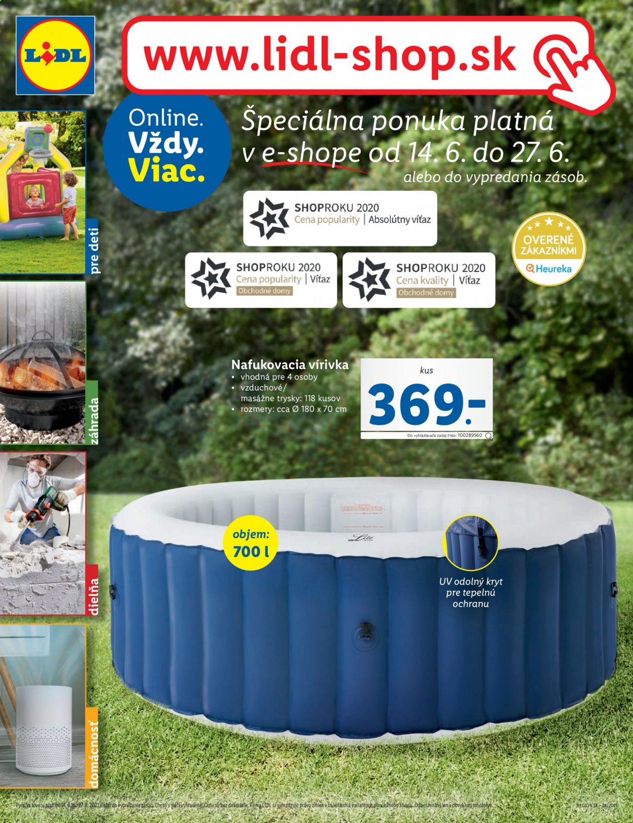 Leták Lidl - 14.6.2021 - 27.6.2021. Strana 1