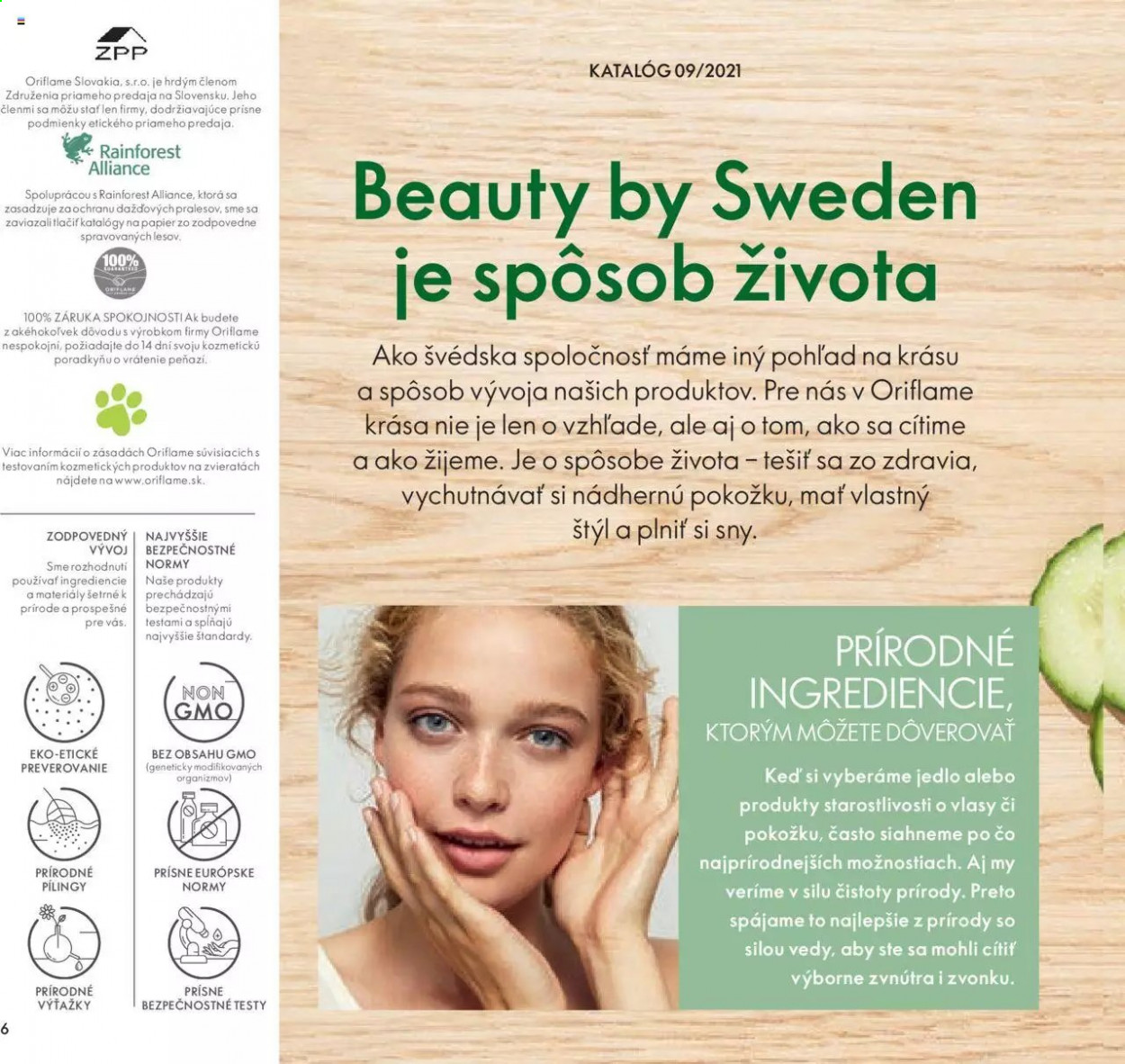 Leták Oriflame - 15.6.2021 - 5.7.2021. Strana 6