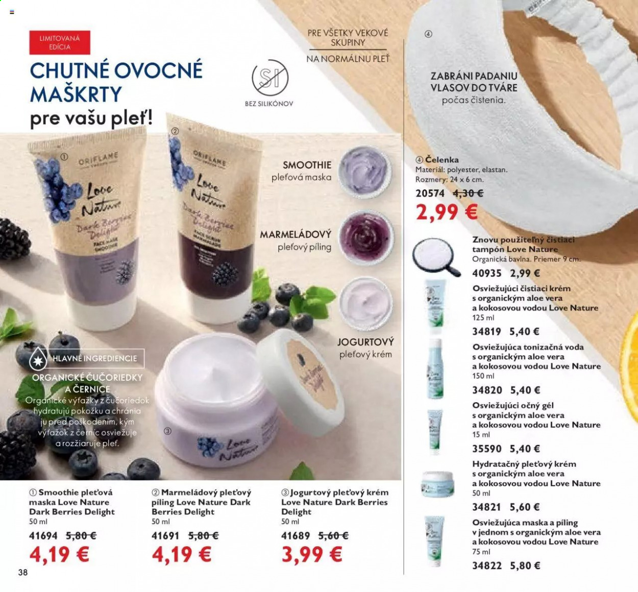 Leták Oriflame - 15.6.2021 - 5.7.2021. Strana 38