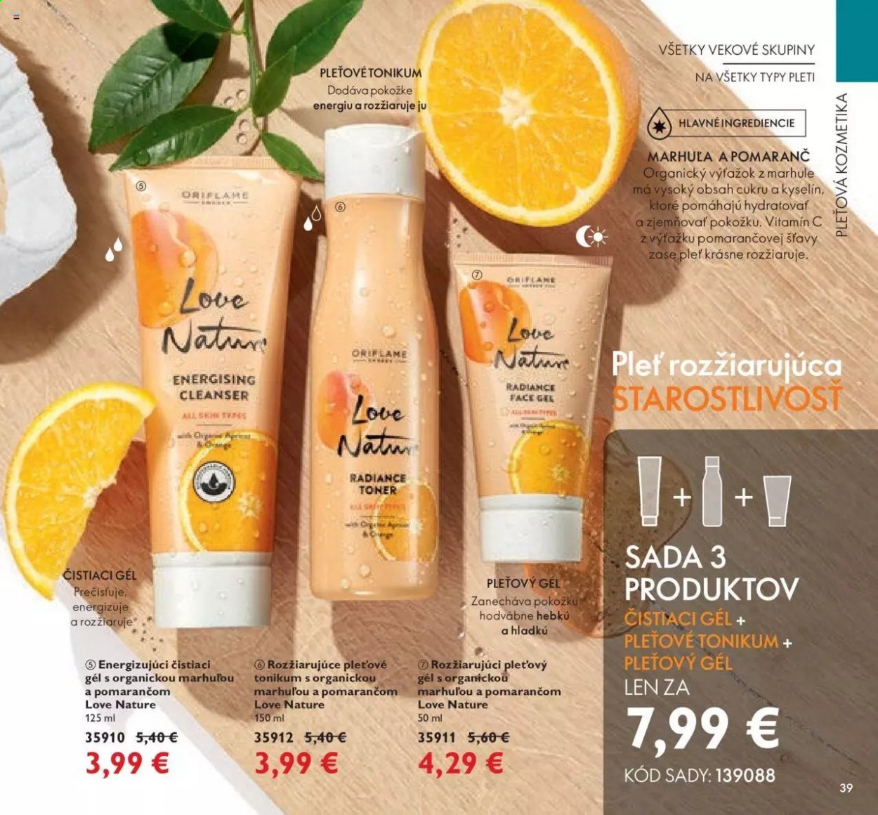 Leták Oriflame - 15.6.2021 - 5.7.2021. Strana 39