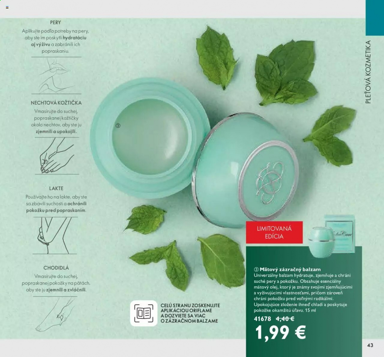 Leták Oriflame - 15.6.2021 - 5.7.2021. Strana 43