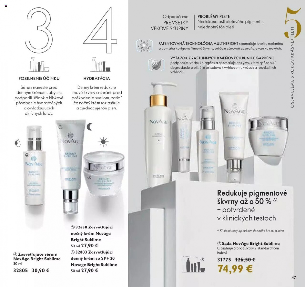 Leták Oriflame - 15.6.2021 - 5.7.2021. Strana 47