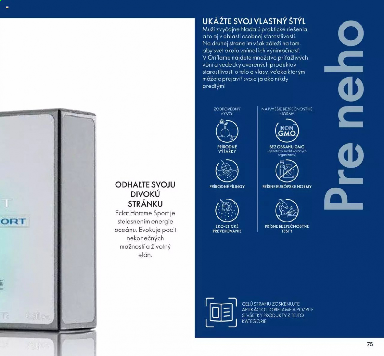 Leták Oriflame - 15.6.2021 - 5.7.2021. Strana 75
