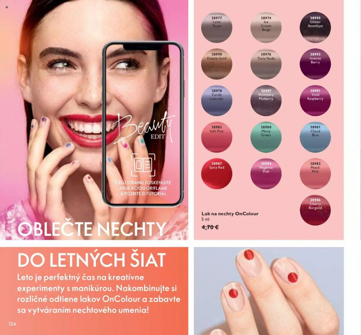 Leták Oriflame - 15.6.2021 - 5.7.2021. Strana 124