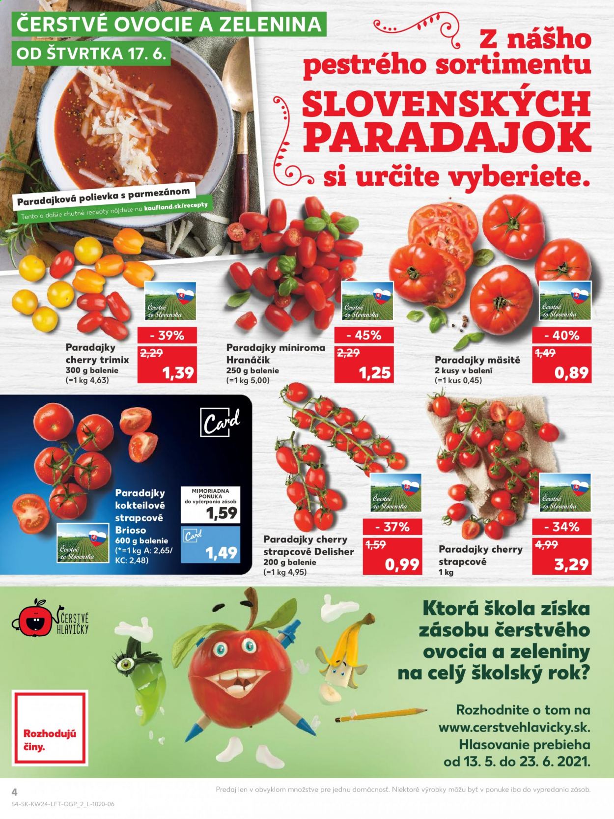 Leták Kaufland - 17.6.2021 - 23.6.2021. Strana 4