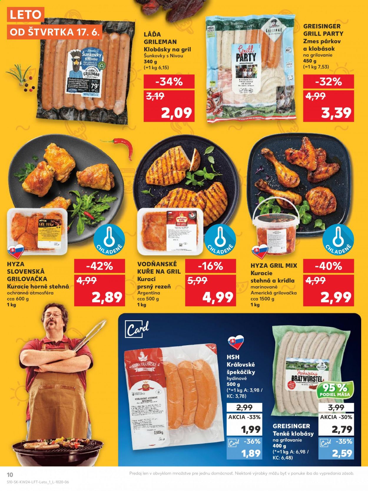Leták Kaufland - 17.6.2021 - 23.6.2021. Strana 10