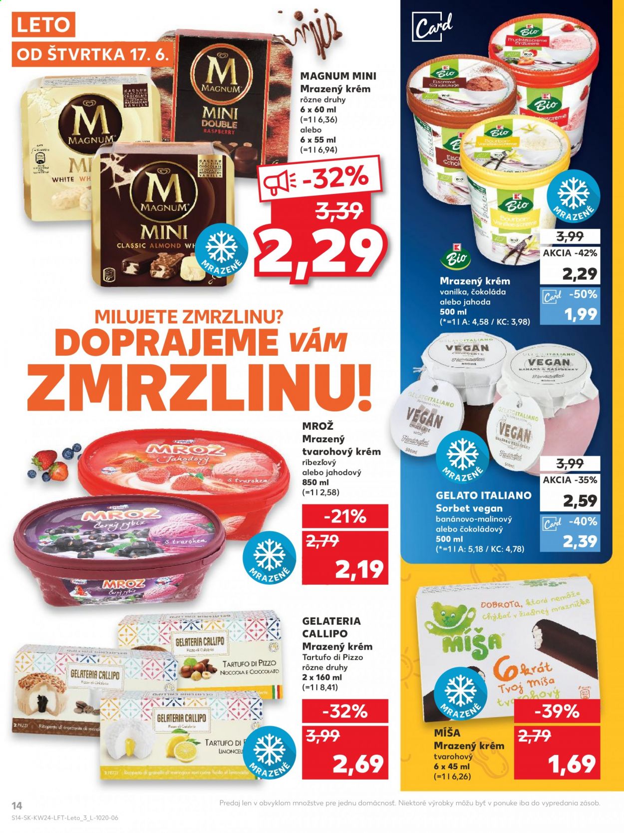 Leták Kaufland - 17.6.2021 - 23.6.2021. Strana 14