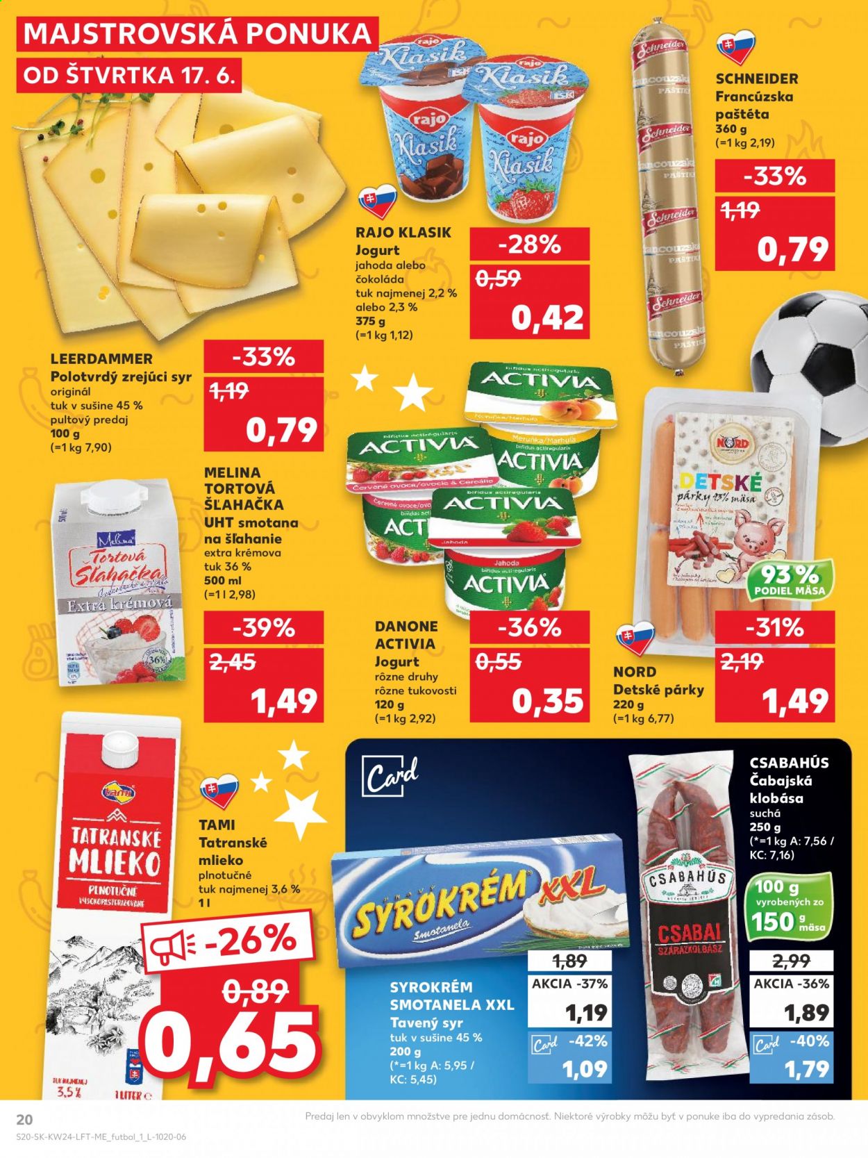 Leták Kaufland - 17.6.2021 - 23.6.2021. Strana 20