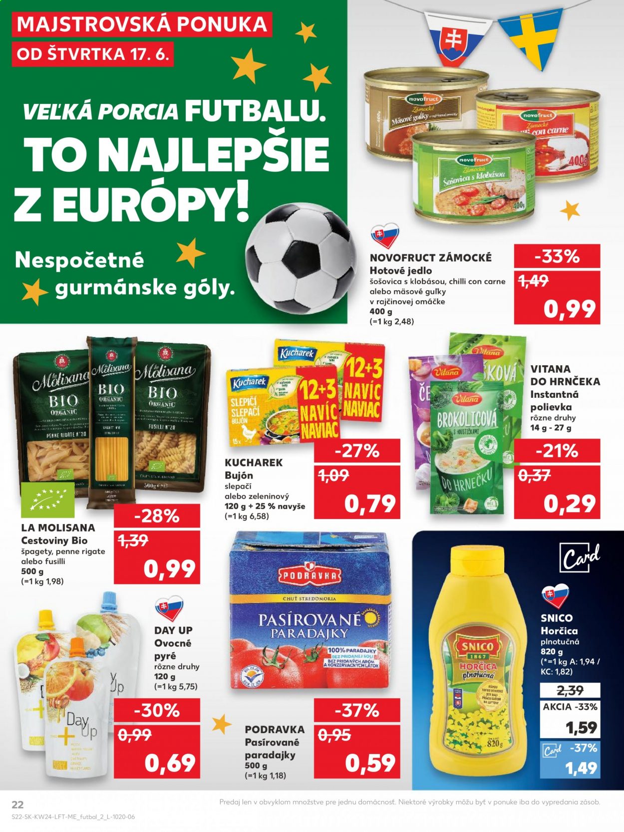 Leták Kaufland - 17.6.2021 - 23.6.2021. Strana 22