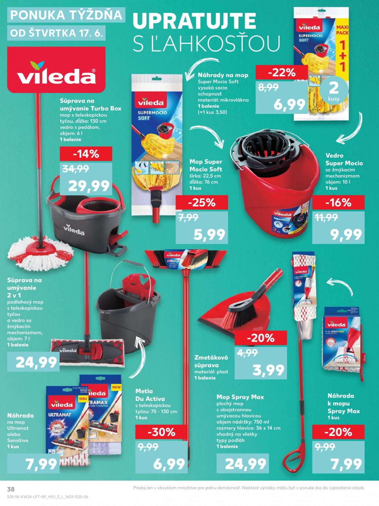 Leták Kaufland - 17.6.2021 - 23.6.2021. Strana 38