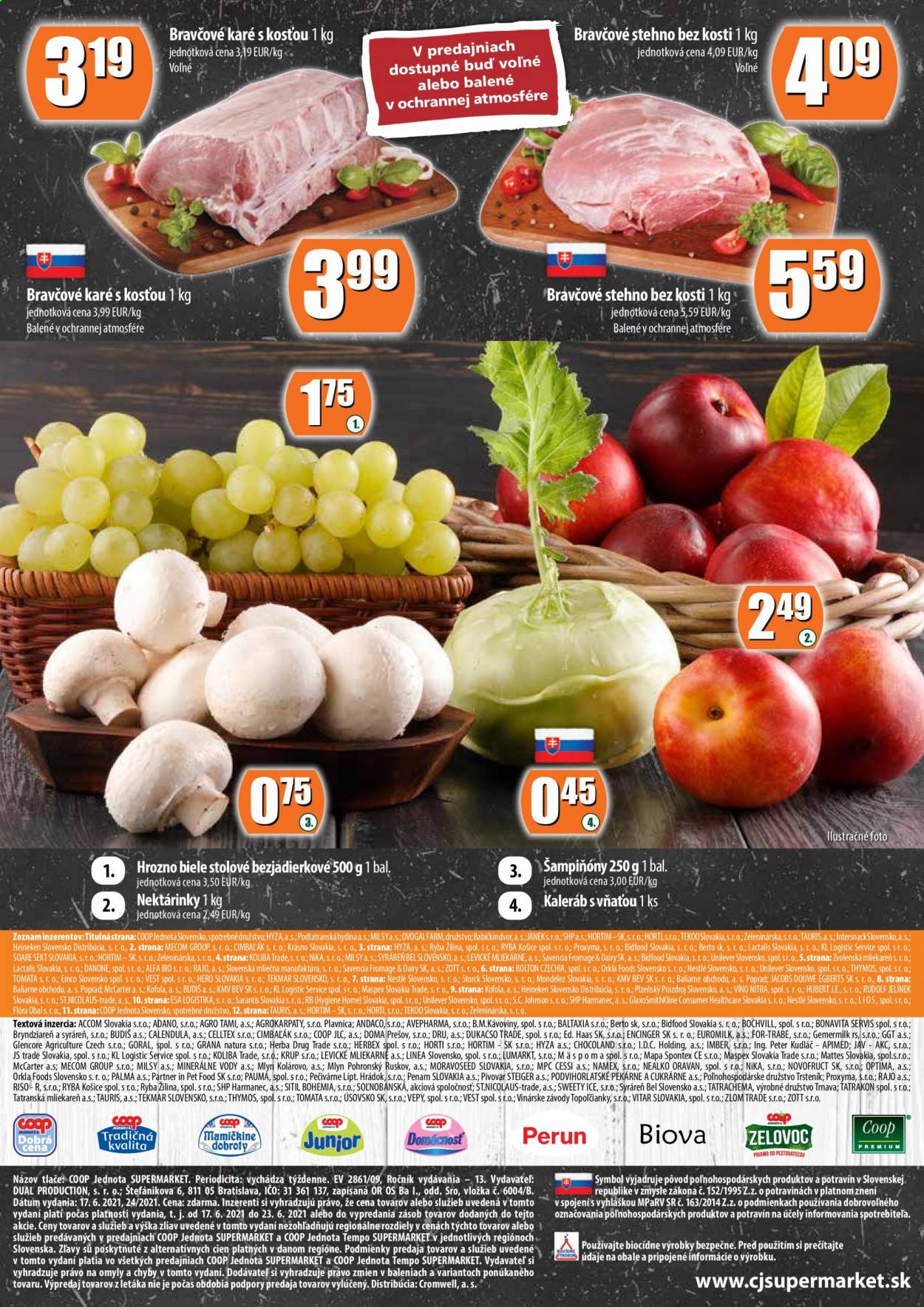 Leták COOP Jednota - 17.6.2021 - 23.6.2021. Strana 12