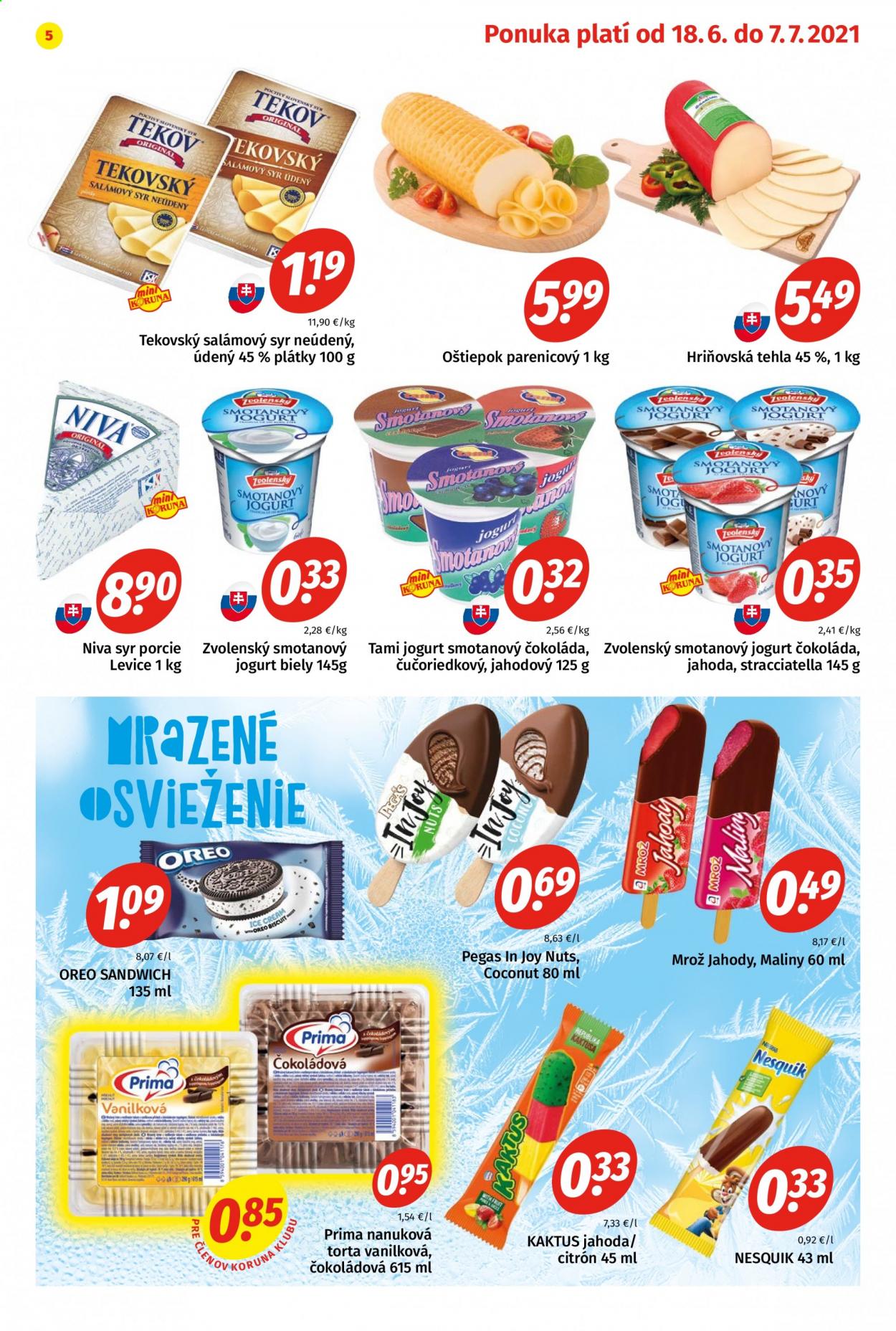 Leták Potraviny KORUNA - 18.6.2021 - 7.7.2021. Strana 5