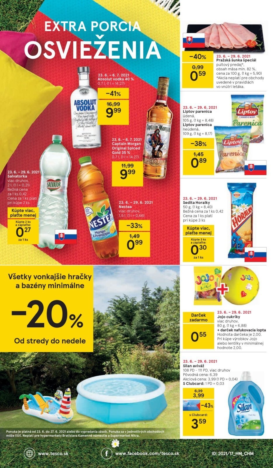 Leták TESCO - 23.6.2021 - 29.6.2021. Strana 24