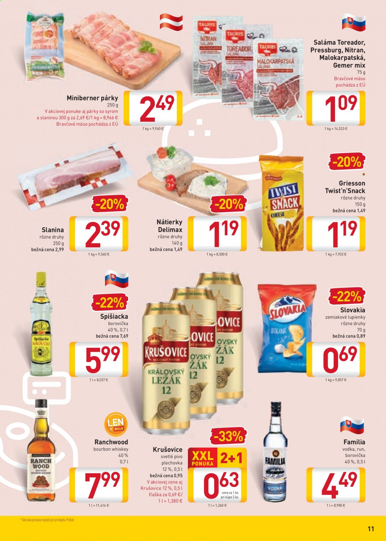 Leták Billa - 23.6.2021 - 29.6.2021. Strana 11