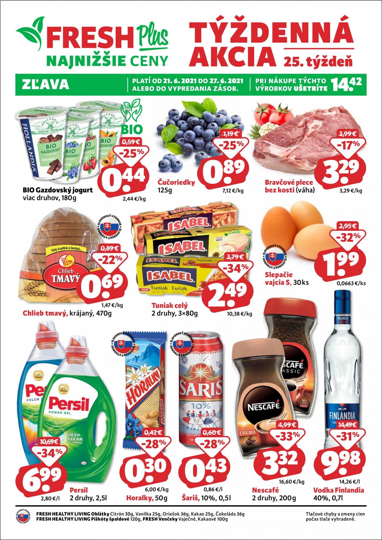 Leták FRESH - 21.6.2021 - 27.6.2021. Strana 1