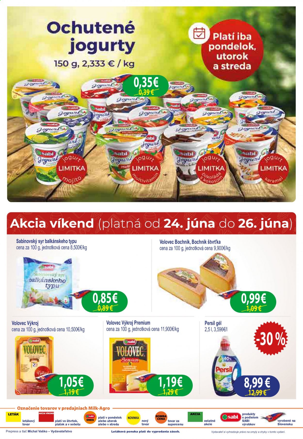 Leták Milk AGRO - 23.6.2021 - 29.6.2021. Strana 2