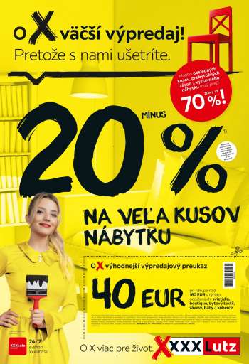 Leták XXXLutz - 21.6.2021 - 4.7.2021.