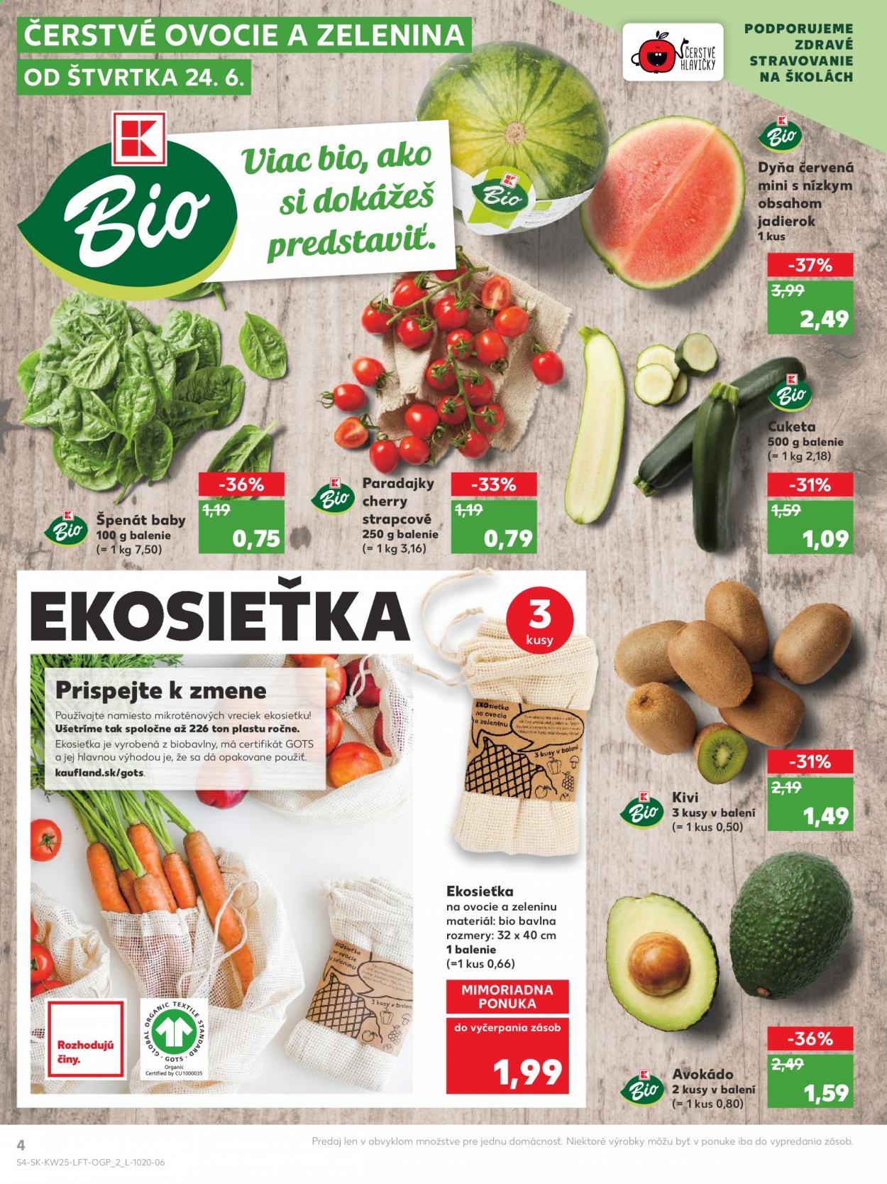 Leták Kaufland - 24.6.2021 - 30.6.2021. Strana 4