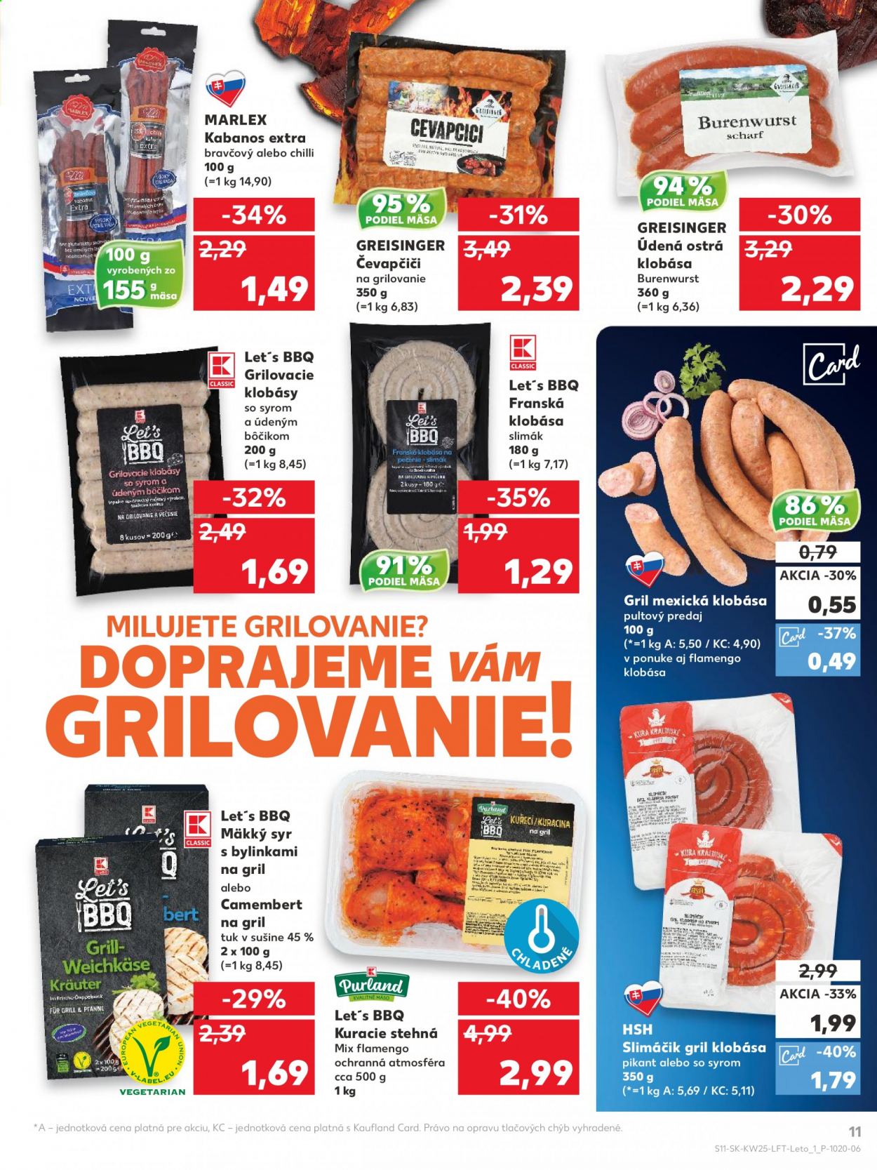 Leták Kaufland - 24.6.2021 - 30.6.2021. Strana 11