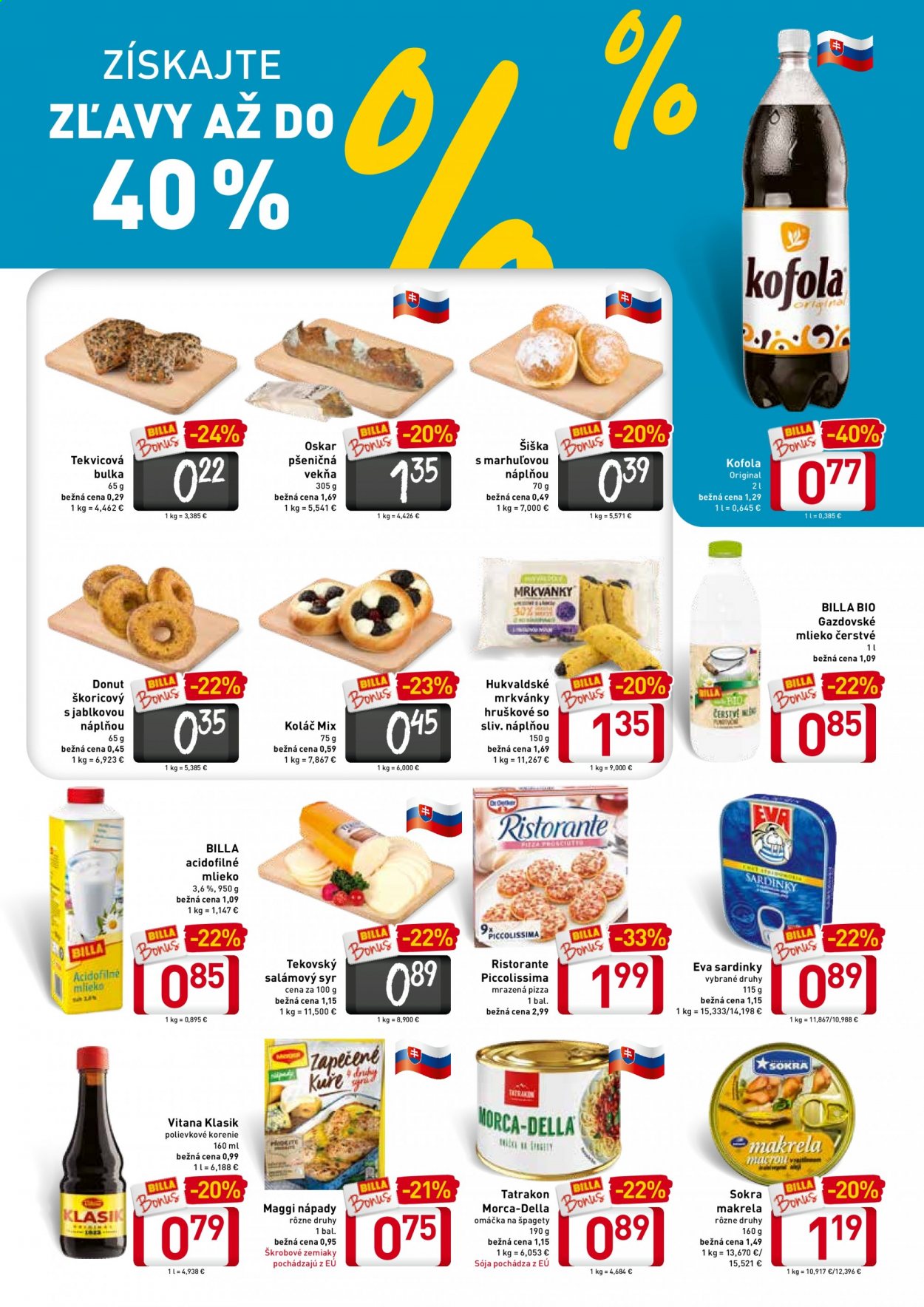 Leták Billa - 23.6.2021 - 29.6.2021. Strana 3