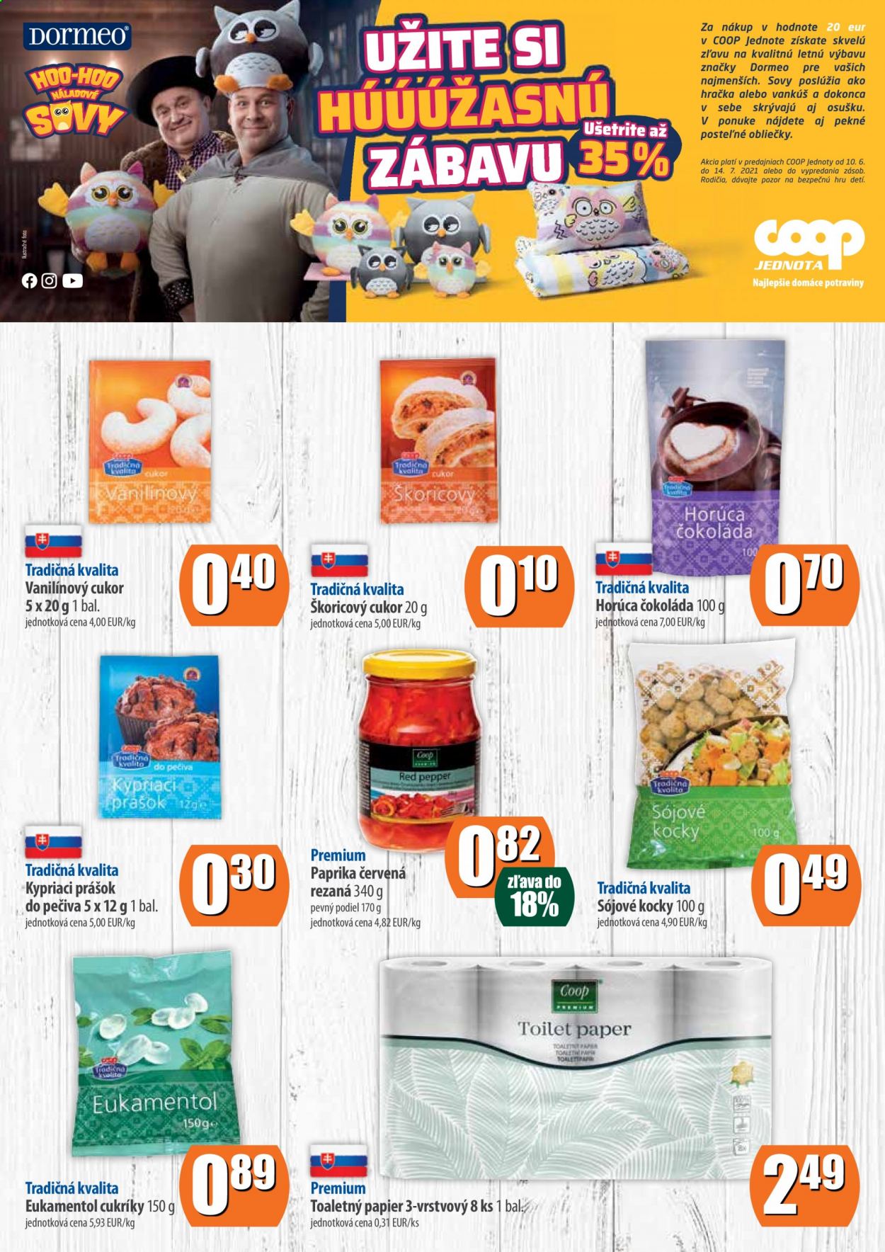 Leták COOP Jednota - 24.6.2021 - 30.6.2021. Strana 11