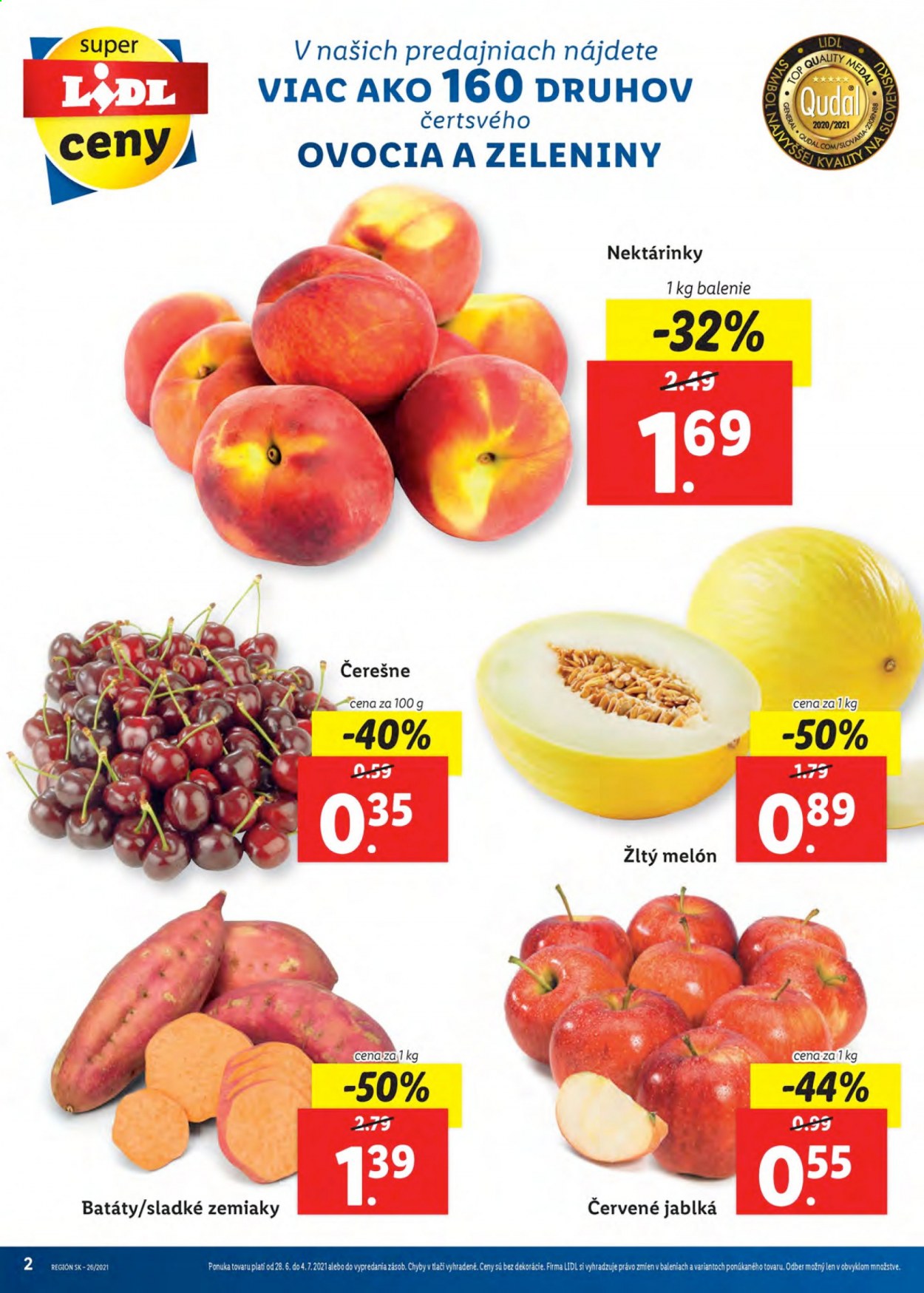 Leták Lidl - 28.6.2021 - 4.7.2021. Strana 2