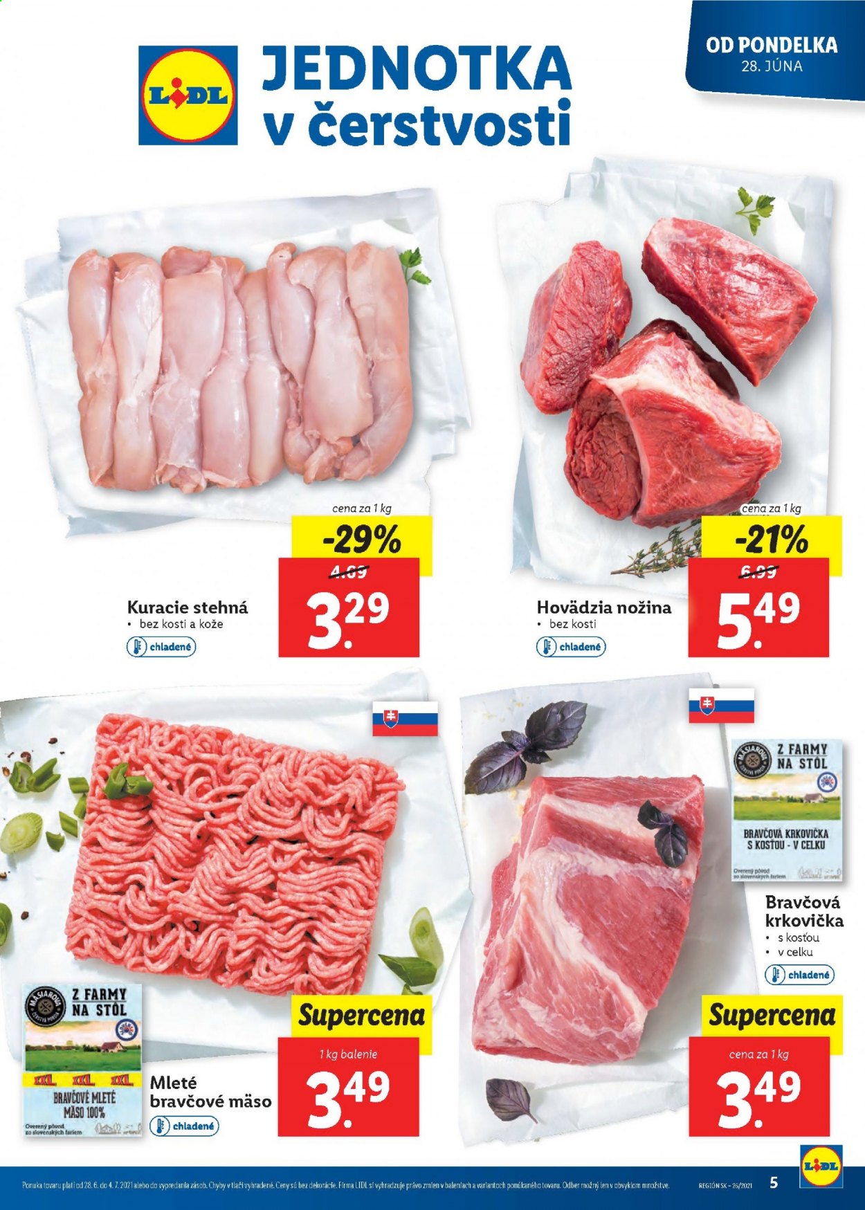 Leták Lidl - 28.6.2021 - 4.7.2021. Strana 5