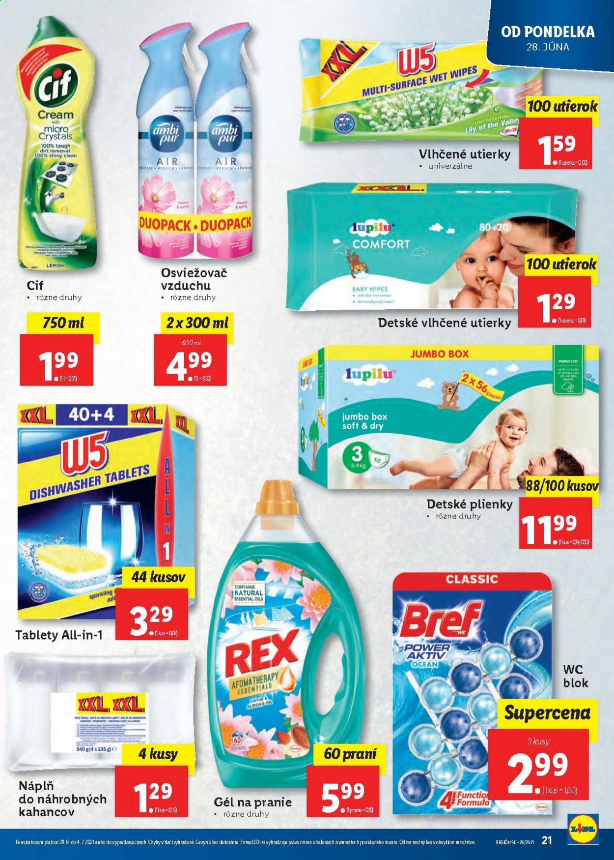 Leták Lidl - 28.6.2021 - 4.7.2021. Strana 21