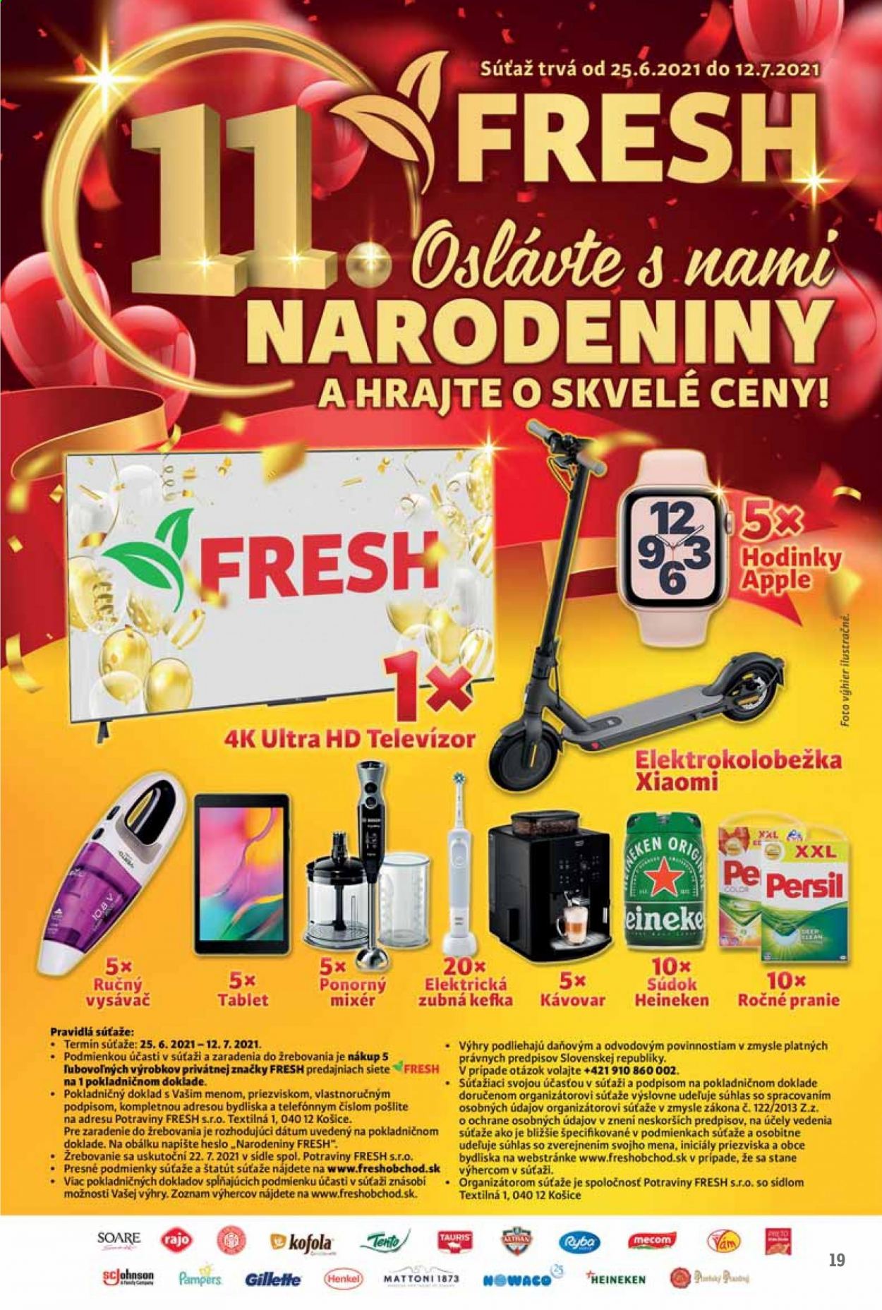 Leták FRESH - 25.6.2021 - 12.7.2021. Strana 19