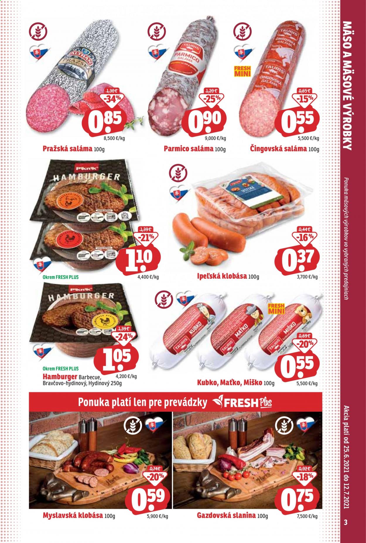 Leták FRESH - 25.6.2021 - 12.7.2021. Strana 3