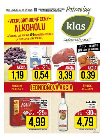 Leták Klas - 28.6.2021 - 4.7.2021.