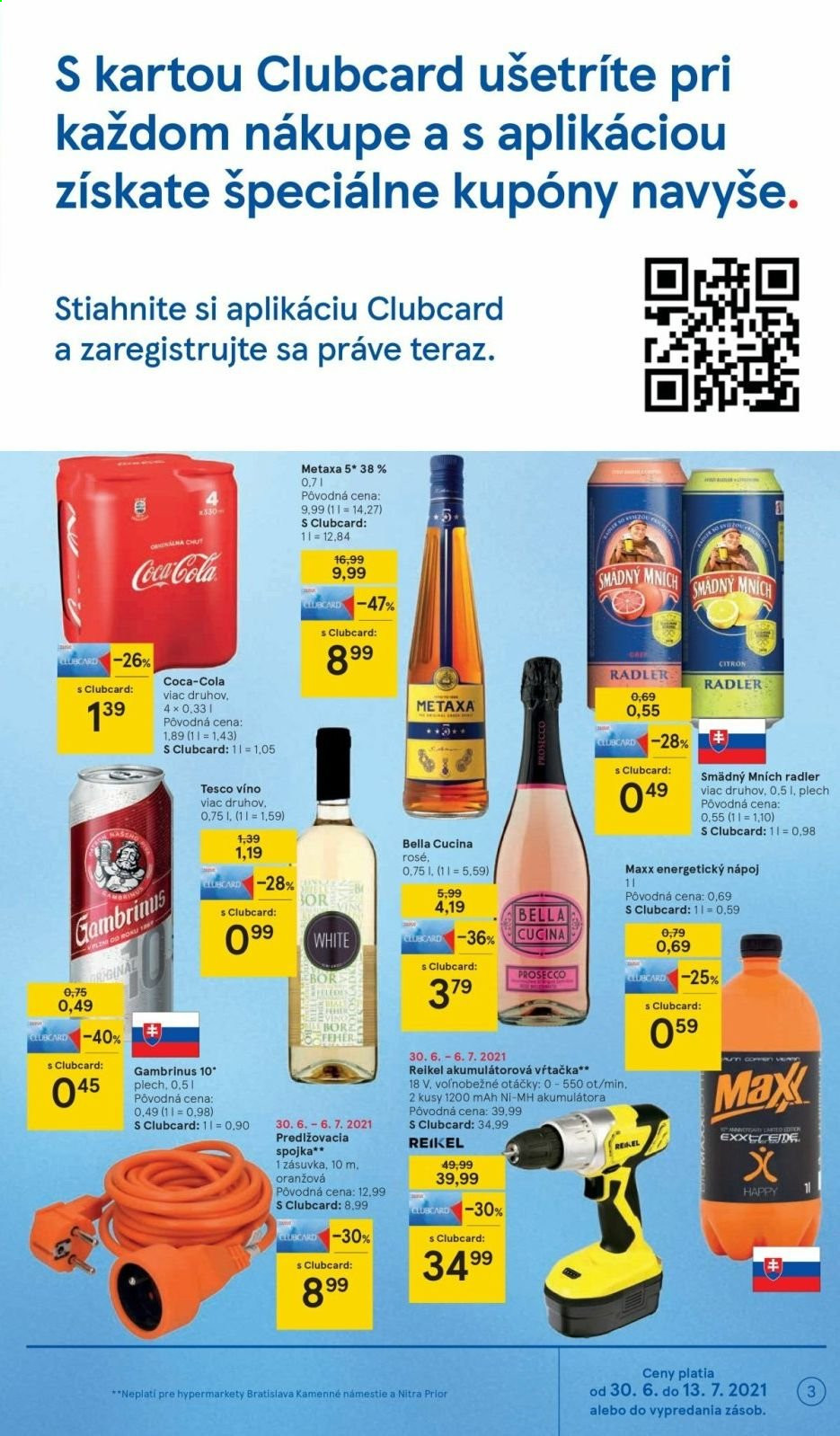 Leták TESCO - 30.6.2021 - 6.7.2021. Strana 3