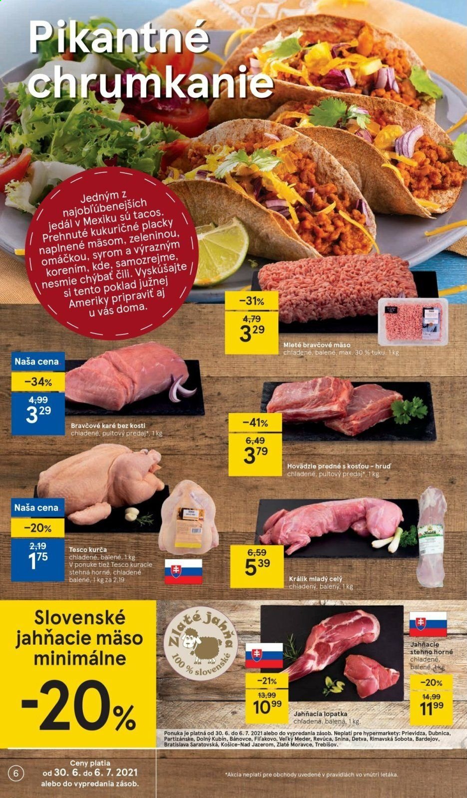 Leták TESCO - 30.6.2021 - 6.7.2021. Strana 6