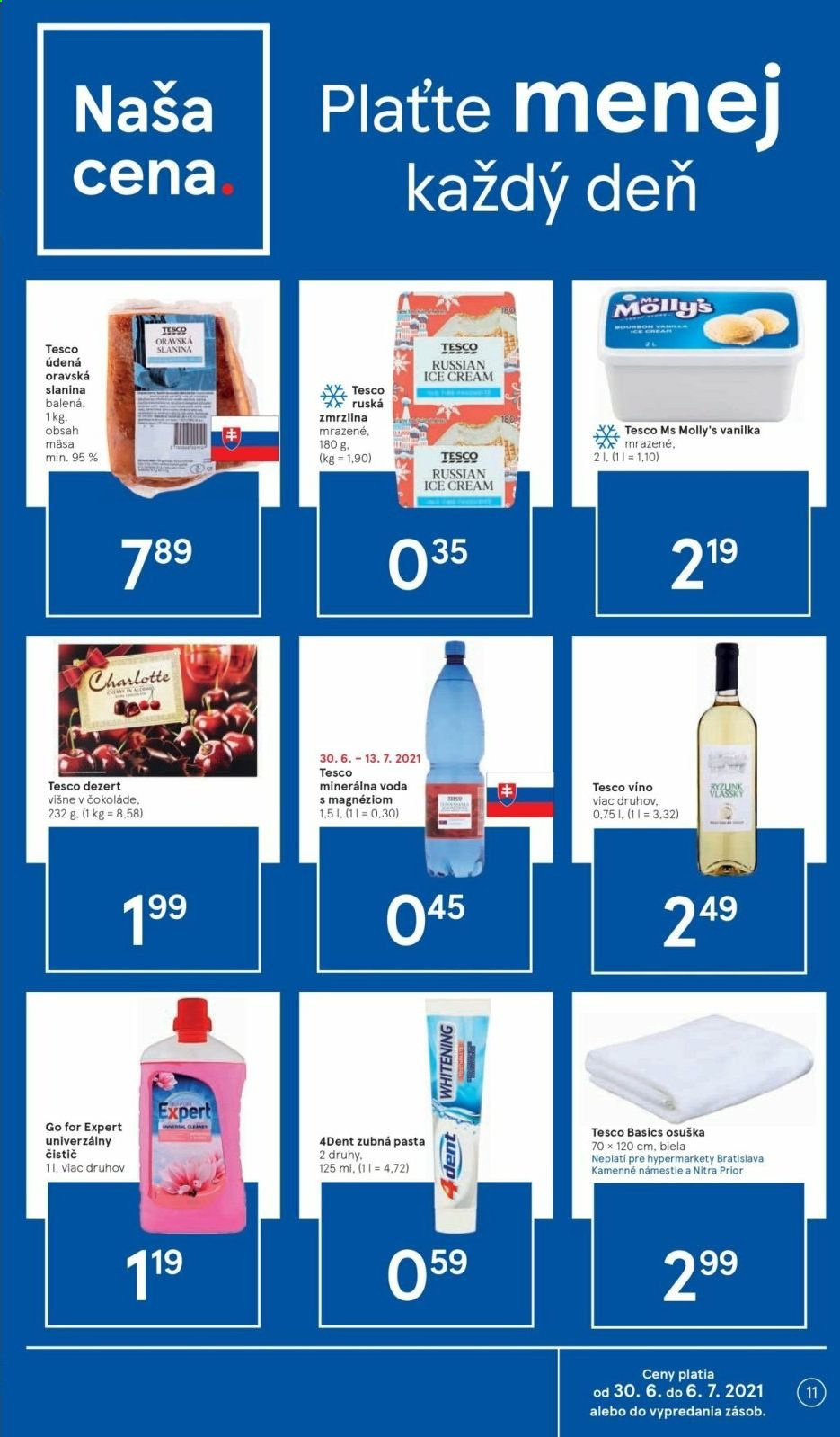 Leták TESCO - 30.6.2021 - 6.7.2021. Strana 11