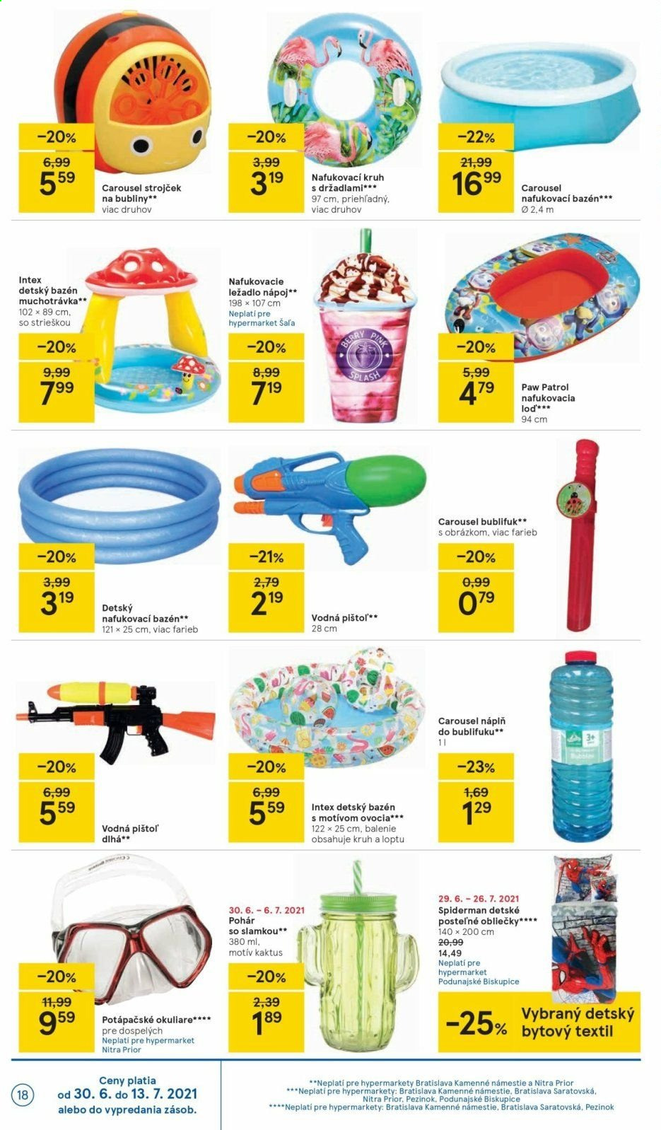 Leták TESCO - 30.6.2021 - 6.7.2021. Strana 18