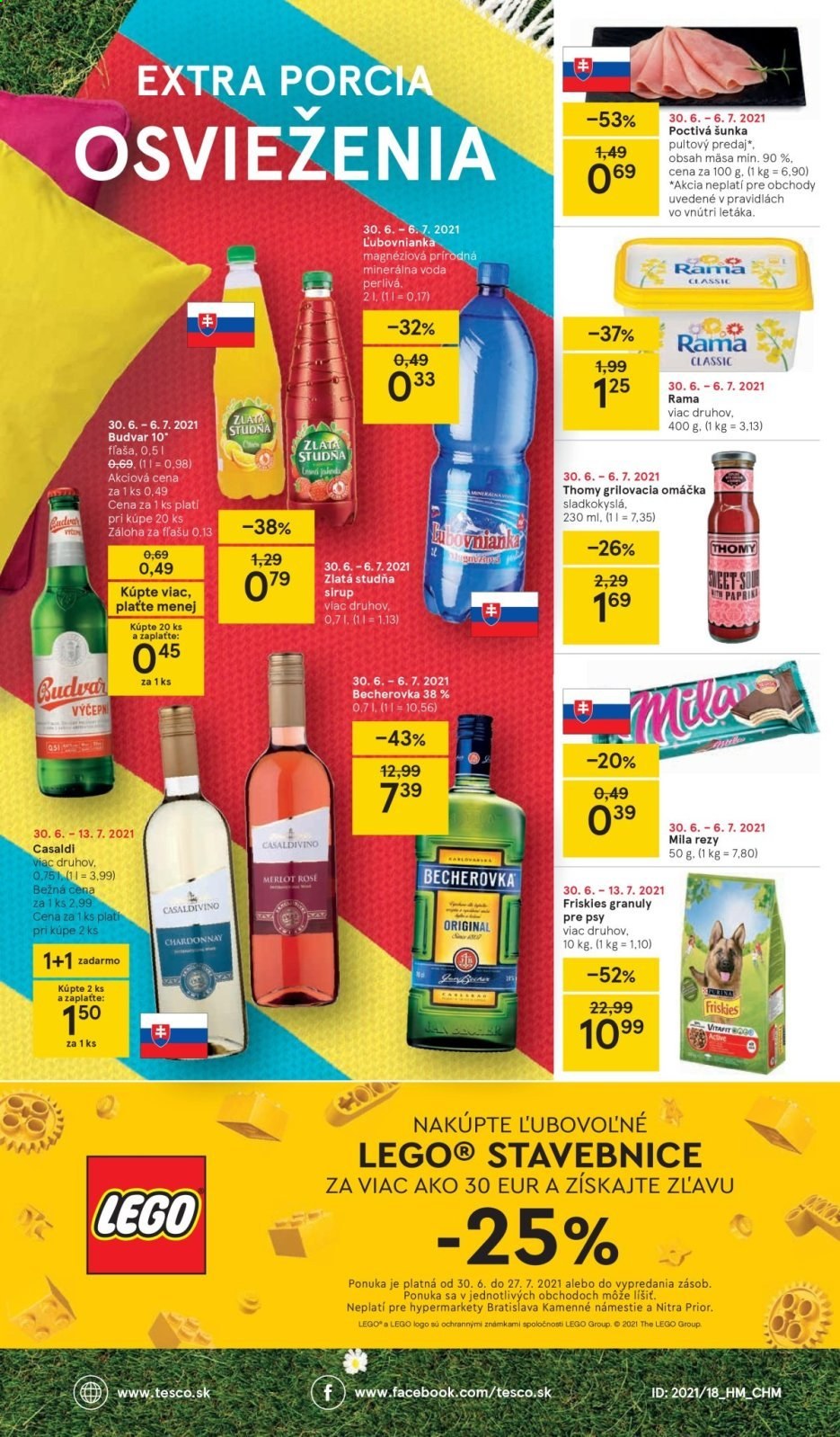 Leták TESCO - 30.6.2021 - 6.7.2021. Strana 20